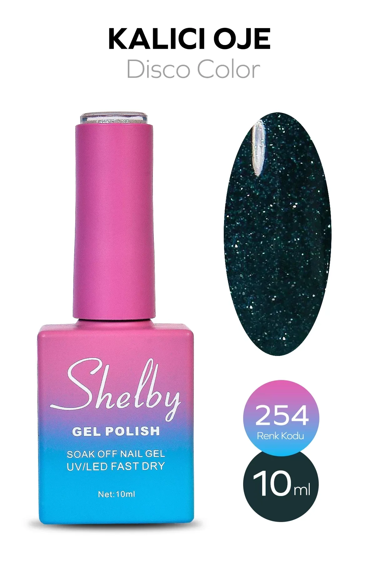 SHELBY 10 ML. A254 DİSKO KALICI OJE