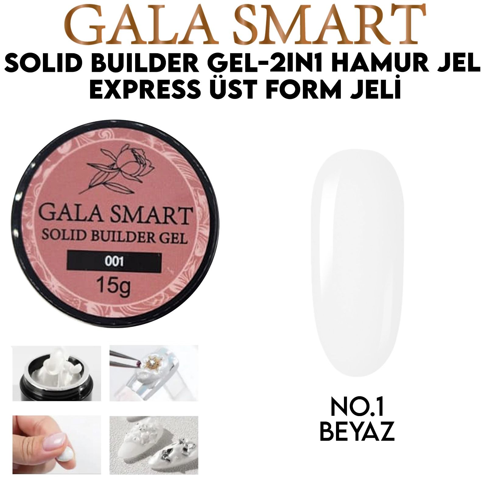 SOLİD BUİLDER HAMUR JEL 15 GR - NO:1