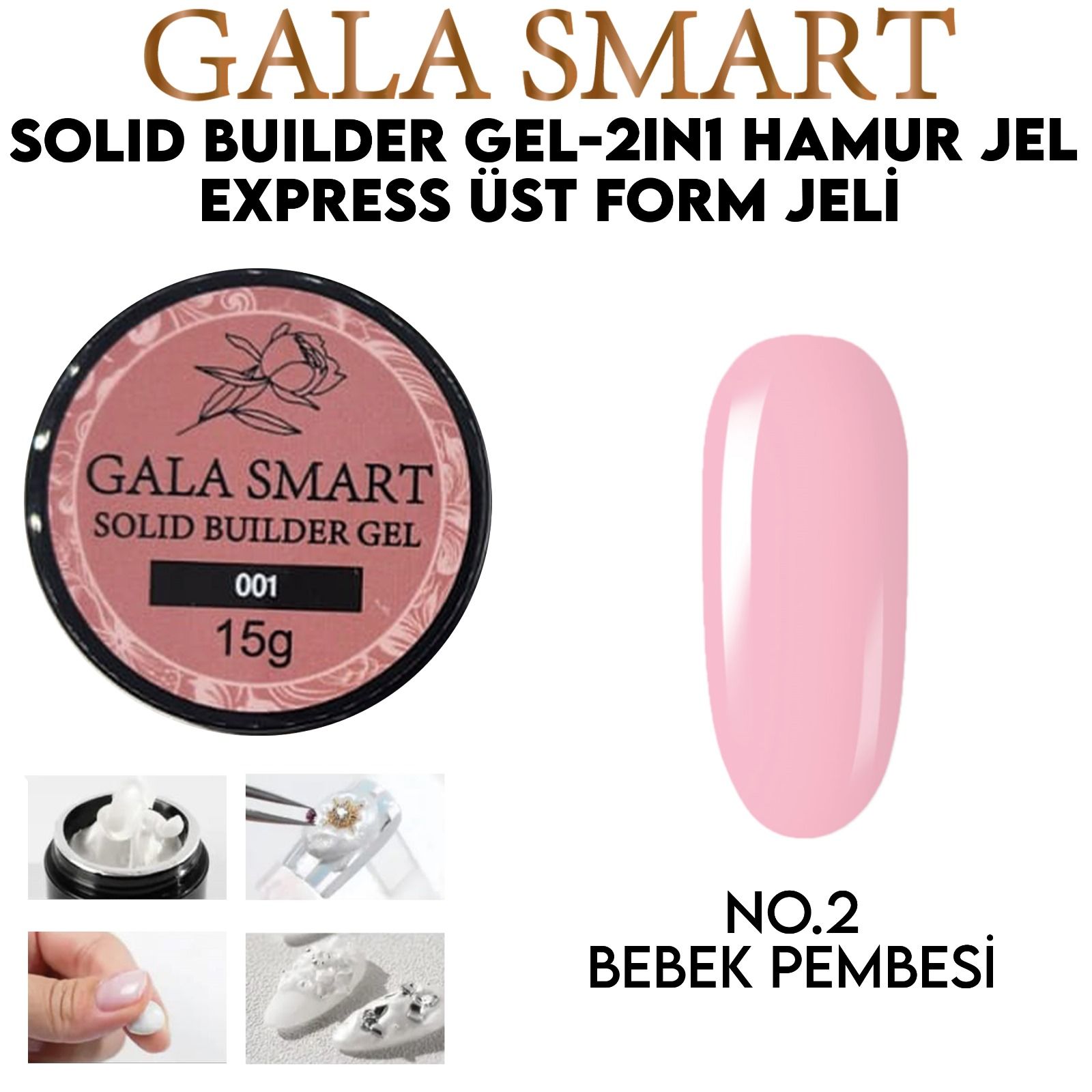 SOLİD BUİLDER HAMUR JEL 15 GR - NO:2