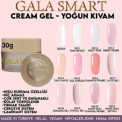 GALA SMART - CREAM YOĞUN KIVAM JEL 30gr