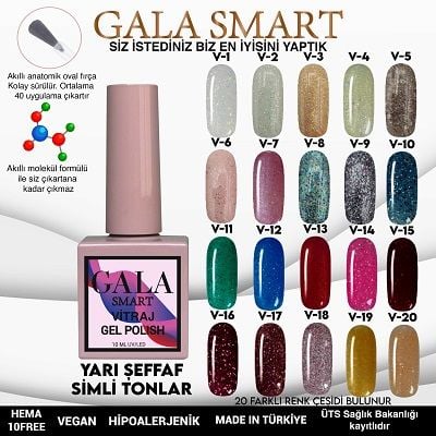 GALA SMART VİTRAJ SERİ 10 ml