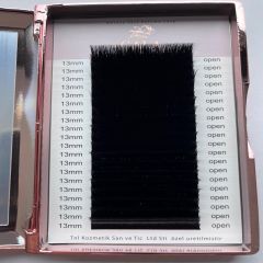 GALA FAST FUN KOLAY VOLUME İPEK KİRPİK 0.10 C 13 MM TEK BOY
