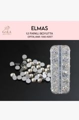 CRYSTAL TAŞ 12 Lİ ELMAS - 12 FARKLI BOYUTTA