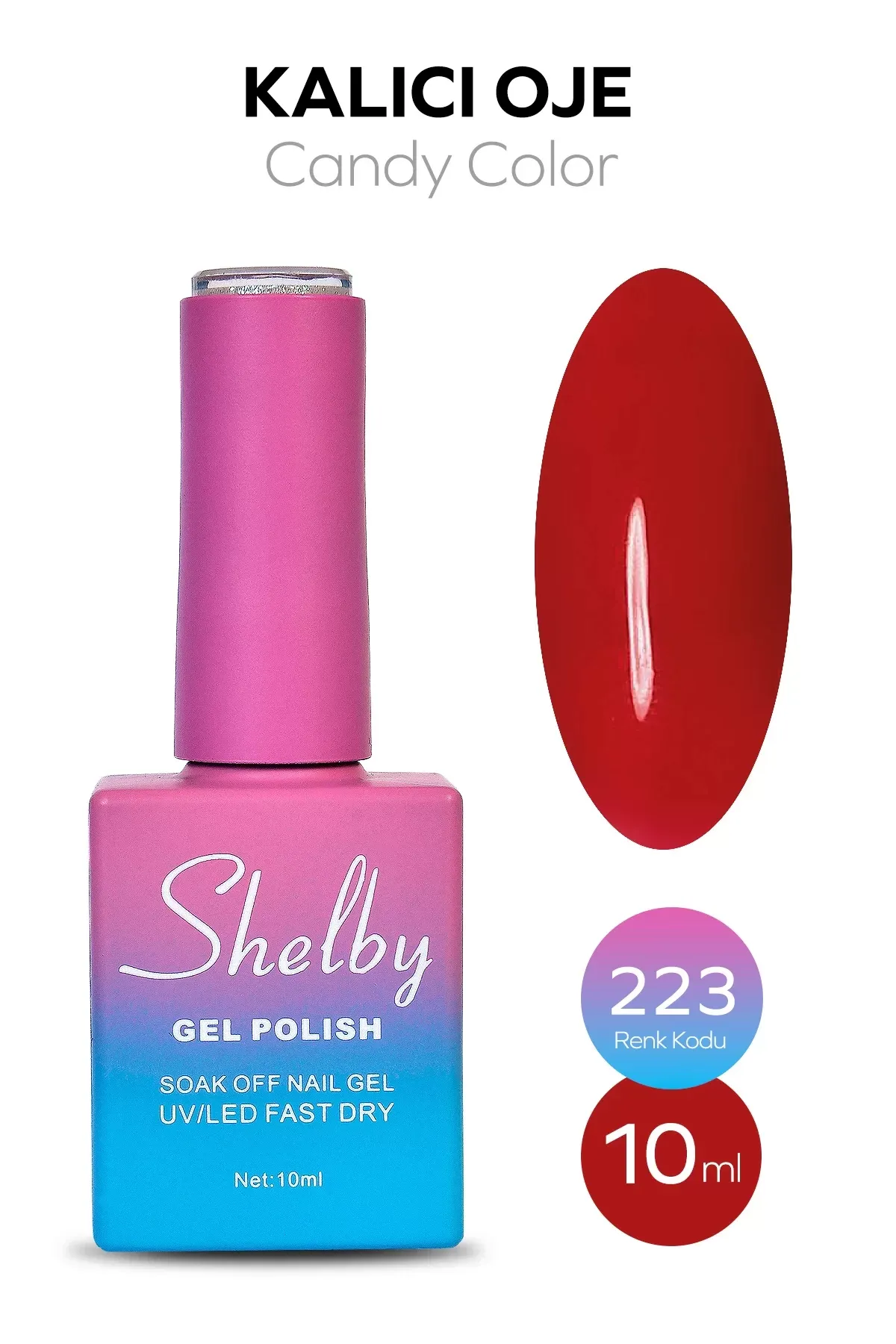 SHELBY 10 ML. A223 CANDY KALICI OJE