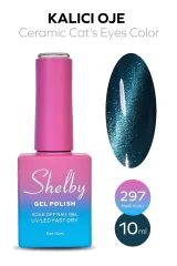 SHELBY 10 ML. A297 SERAMİK KEDİ GÖZÜ KALICI OJE