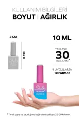 SHELBY 10 ML. A215 IŞILTILI RENKLİ KALICI OJE