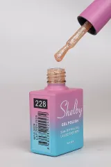 SHELBY 10 ML. A228 IŞILTILI RENKLİ KALICI OJE