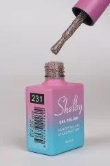 SHELBY 10 ML. A231 IŞILTILI RENKLİ KALICI OJE
