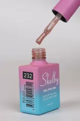SHELBY 10 ML. A232  IŞILTILI RENKLİ KALICI OJE
