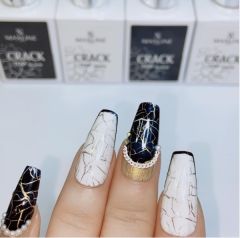 Crack top Maxline Çatlayan top beyaz