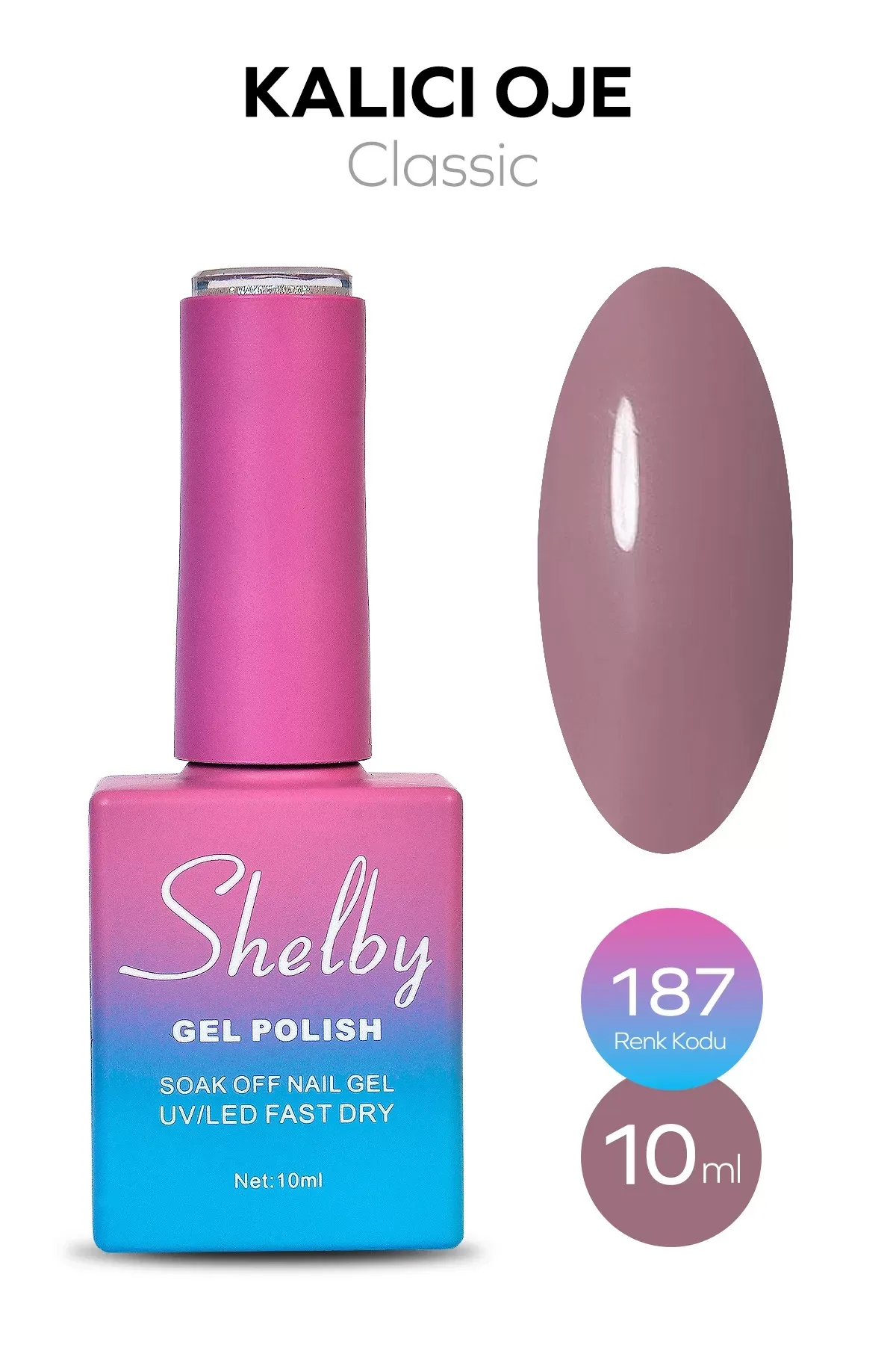 SHELBY 10 ML. A187 KALICI OJE